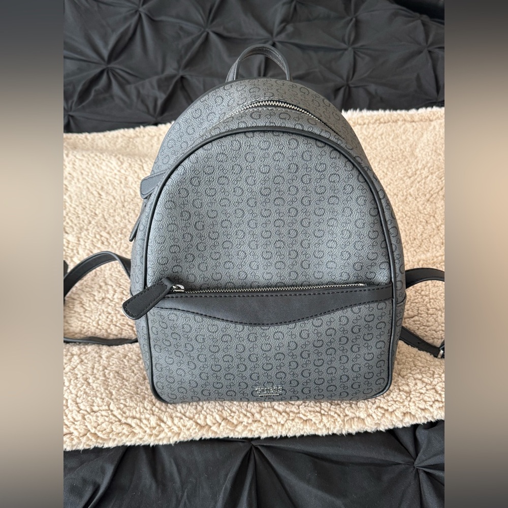 NEW Guess Backpack Gray & Black